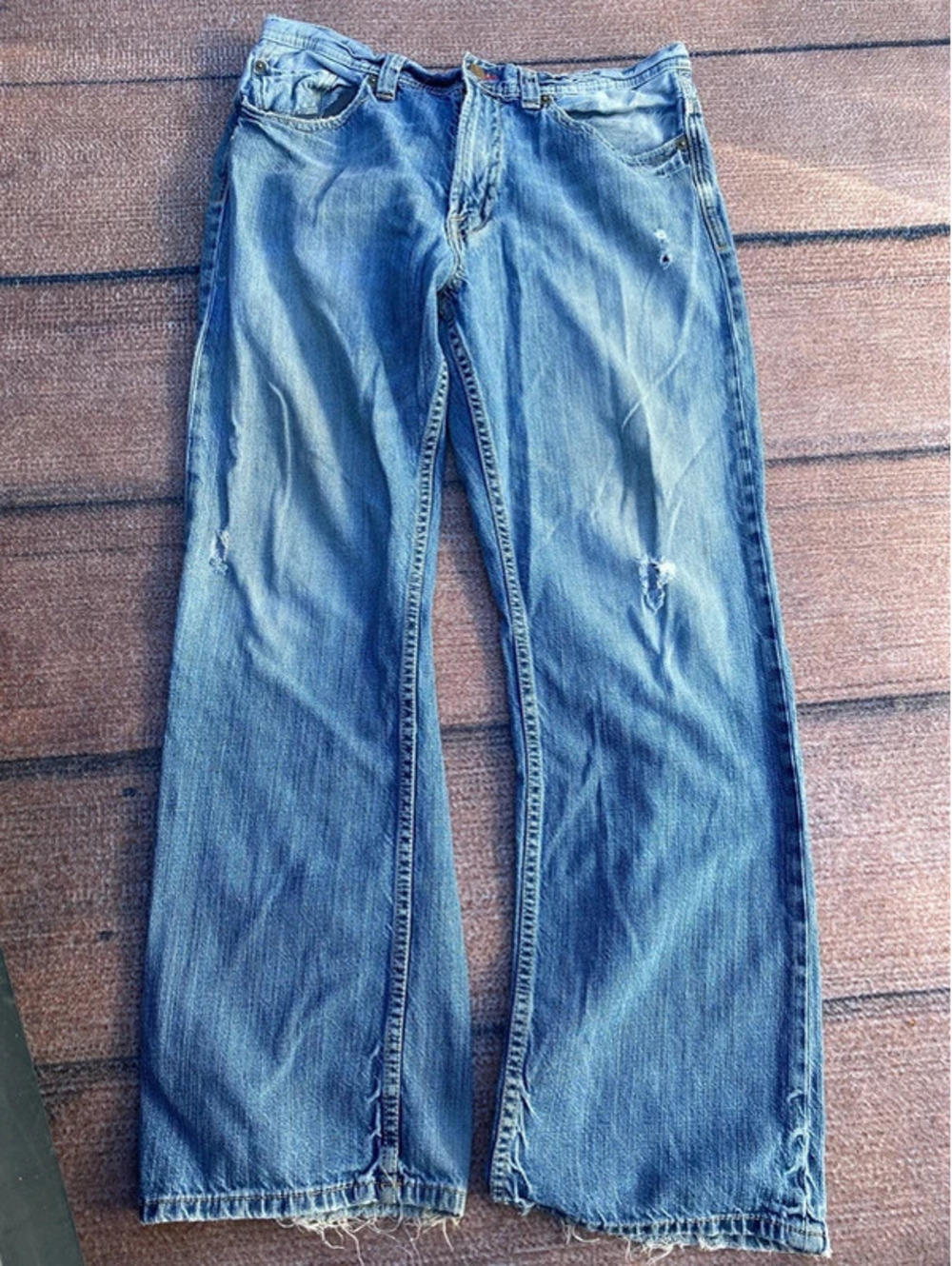 Express jeans Blake 100% cotton vintage y2k relaxed bootcut 36x32